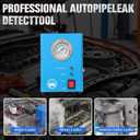 Automotive Smoke Leak Detector, Smoke Machine with Built in Air Pump Pressure Gauge, 12V DC Smoke Leak Detector, Diagnostic Leak Tester Tools for Car, EVAP, Vacuum, Fuel and More Leak Testing