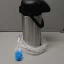 Coffee Carafe for Keeping Hot - Gezoss 102OZ / 3L Airpot Coffee Dispenser with Pump - Large Coffee Thermos for Hot Drinks Tea Liquid - Insulated Stainless Steel Hot Water Beverage Urn for Parties