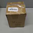 Pendant Light Shades, 4 Pack Ceiling Fan Light Shade Replacements with 1-5/8" Fitter, ALUCSET 4.72" Height and 4-3/4" Diameter, Metal Bell Shaped Cover for Chandelier Pendant Light Wall Sconces (Black Gold Trumpet Star)