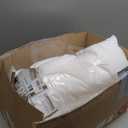 EDOW Throw Pillow Inserts, Set of 2 Lightweight Down Alternative Polyester Pillow, Couch Cushion, Sham Stuffer, Machine Washable. (White, 22x22)