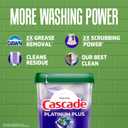 Cascade Platinum Plus Dishwasher Pods, Dishwasher Detergent, Dish Detergent Soap, Mountain