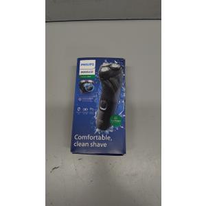 Philips Norelco Shaver 2400 Series, Wet and Dry Electric Shaver, Pop-up Trimmer, P-Cap, Deep Black, Model X3001/90