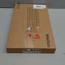 MEETION Wireless Keyboard and Mouse, Full-Sized Cordless Keyboard with Wrist Rest, 3 DPI Adjustable Mouse, Keyboard and Mouse Set with 2.4GHz USB Receiver, for PC/ Computer/ Laptop/ Windows/ Mac, Pink