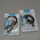 CP200,GP300,CLS1110,CLS1410 RDU4100 BPR40 Earpiece for M0torola Walkie Talkie Two Way Radio, Pack of 2