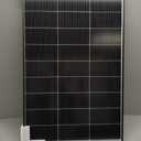 JJN 100 Watt Solar Panel, N-Type 16BB High Efficiency 12 Volt Solar Panels