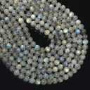 100pcs 6mm Labradorite Beads Natural Gemstone Beads Round Loose Beads for Jewelry Making