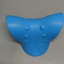 RESTCLOUD Neck and Shoulder Relaxer, Cervical Traction Device for TMJ Pain Relief and Cervical Spine Alignment, Chiropractic Pillow Neck Stretcher (Blue)