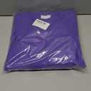 Unisex Adult Matte Graduation Cap and Gown Tassel Set (51''FF(5'6''-5'8''), Purple)