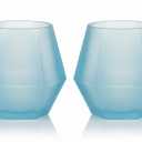 Wine2Go Diamond Silicone Glasses 9oz