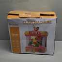 Claw Machine for Kids, Mini Vending Machine with Music & 36 Mini Toys, Candy Grabber Prize Dispenser, Electronic Arcade Game Birthday Party Gifts for 3 4 5 6 7 8 Years Old (Yellow)