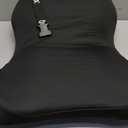 QUTOOL Lumbar Support Pillow for Car, Truck Accessories Travel Essentials, Memory Foam Back Cushion for Driving Seat, Back Pain Relief,Washable Cover, Lower Back Support Fits Most Cars(Black)