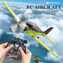 QIDI 580 5-Channel Off-Road Aircraft 3D RC Plane One-Key Hanging Stunt Fixed Wing with Wind Resistant Flight Control for Beginner and Experienced Ready to Fly(Green), 20.47 inches x 15.35 inches x 5.5 inches