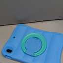 MRWHO Kids Case for iPad 9th 8th 7th Generation 10.2 inch  Sturdy Lightweight Flexible Shockproof Stand Handle Girls Boys Cover for iPad 9 8 7 Gen 2021/2020/2019, Blue