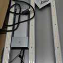 CANAGROW CG2400 LED Grow Light for Indoor Plants 4x4ft Coverage with High Yield Diodes, Sunlike Full Spectrum Dimmable Growing Lamps for Hydroponic Indoor Seeding Veg Bloom Greenhouse (Black)