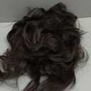 BARSDAR Wavy Clip in Hair Extensions - 20 Inch Dark Brown Clip in Hair Extensions for Women - 5PCs Thick Soft Synthetic Loose Wave Hairpieces – Dark Brown Mixed