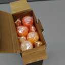 12 Inch Gradient Orange Taper Candles for Home Decoration, 8 Pack Long Candlesticks for Dinner Party Holiday Fall Halloween and Harvest