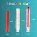 48 Pcs Dustless Chalk Colored twistable Chalk for Blackboard Doodling, Drawing, Writing, Colour Mixture