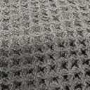 MIULEE Set of 2 Waffle Bathroom Rugs, Boho Bath Rugs Non Slip Washable, Super Absorbent Bath Mats, Ultra Soft Rubber Backed Shower Mats for Bathroom Floor, Tub, Christmas Green, 17"x24"+17"x48"