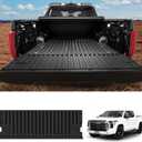 LASFIT Tailgate Mat for Toyota Tundra 2022-2026 (Not Fit Drop-in Liners), All Weather Truck Tailgate Liner for Tundra TPE Tailgate Protector Liner Tundra 2022 2023 2024 2025 2026 Accessories, Black