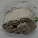 Bench Cushions for Indoor Furniture 36x14 in Velvet Kitchen Dining Piano Window Seat Cushion, Tufted Patio Porch Swing Thicken Bench Pad Memory Foam(Ivory White)