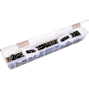 ArtBin 6999AB Fabric Strip Case - Crafts, Quiliting & Sewing Organizer, [1] Plastic Storage Case, Translucent