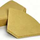 #4 Coffee Paper Filters for Ninja Coffee Makers,8-12 Cup 100 Count Natural Unbleached Disposable Cone Paper Filters