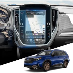 For Glossy Tempered Glass 2025 2026 Subaru Forester 11.6 Inch Touchscreen Screen Protector - Forester (Premium/Sport/Limited/Touring) Accessories