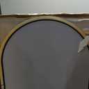  20.5"/56" Floor Mirror Full Length, Arched Full Length Mirror with Stand, Full Body Mirrors for Bedroom Living Room or Cloakroom Gold