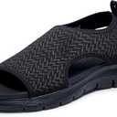 Skechers Women's Flex Appeal 4.0-Livin' in This Sport Sandal
 Size 6.5