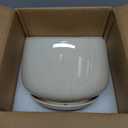 LE TAUCI Ceramic Planter, 10 Inch Plant Pot with Drainage Hole & Saucer  Durable Indoor Planter for Modern Home Decor, Reactive Glaze Beige