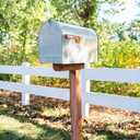 Architectural Mailboxes DPK000AM Drive-in Post, No Size, Aromatic Cedar