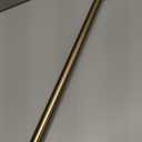 Ivilon Tension Curtain Rod - Spring Tension Rod for Windows or Shower, 24 to 36 Inch. Warm Gold