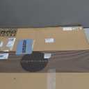 Americanflat 28x28 Picture Frame with Polished Plexiglass - Use as 24x24 Frame with Mat or Display 28x28 Photo Without Mat - Streamline Collection - Thin Border Square Frames for Wall Display - Black