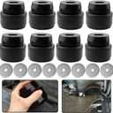 7-141 Body Mount Bushing Kit Fits for 1999-2014 Chevy Silverado & Sierra 1500/2500 2WD/4WD Polyurethane Body Cab Mounts Black (24PCS)