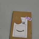 Wisfame Small Floating Shelves, 9" Adhesive Wall Shelf with Cable Hole, No Drilling, Metal Display Ledges for Living Room, Bedroom, Bathroom (Glossy White, 2 Pack)