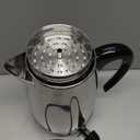 Farberware Electric Coffee Percolator, Stainless Steel Basket, Automatic Keep Warm, No-Drip Spout, 8 Cup