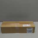 1 Inch Heavy Duty Adjustable Double Curtain Rod for Windows 66 to 120 Inches - Weathered White Boho Farmhouse Double Curtain Rod with Decorative Finials - for Living Room, Bedroom, Easy to install