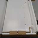 Wall Mount Bathroom Storage Cabinet, White Bathroom Cabinet with Doors and Adjustable Shelves, Wall Cabinet for Bathroom Above Toilet, Medicine Cabinet Wall Mounted, 7.9"D x 23.6"W x 27.6"H