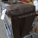 Hombys Pillow 15.7" x 8" x 3"  Cover Polyester Brown