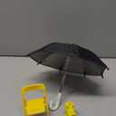 Adjustable Universal Cell Phone Umbrella Stand, Anti-Glare Cover Sun Shield, Suction Cup Piggy Stand, Outdoor Phone Sunshade Holder (Black, Yellow)