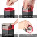 COOL KNIGHT Electric Pill Crusher, Suitable for Grind and Pulverize Multiple Pills, Small or Large Medication and Vitamin Tablets to Fine Powder