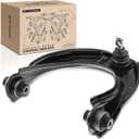 A-Premium Front Left Upper Control Arm, with Ball Joint & Bushing, Compatible with Honda Accord 2008-2012 & Acura TSX 2009-2014, TL 2009-2014