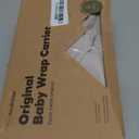 KeaBabies Baby Wrap Carrier - All in 1 Original Baby Carrier Newborn to Toddler Sling, Easy to Wear, Hands Free Bonding, Lightweight, Breathable Infant Wraps (Stone Gray)