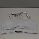 RUNNING GIRL Strappy Sports Bra for Women, Sexy Crisscross Back Medium Support Yoga Bra with Removable Cup, Size: XL