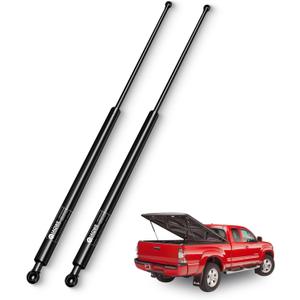28Inch 400Lb/1779N Gas Struts Spring Lift Support Shocks for Heavy Duty Tonneau Cover Trailer are Truck Cap Murphy Bed RV Bed Door Window Floor Hatch Toolbox Lid, 2pcs (Application: 385-415lb)