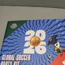 Soccer Fan Gear Set for 2026 World Tournament, Soccer Party Favors Kit with Flag,Scarf, Face Paint, Clapper, Horn&Glasses,Supporter Accessories for Game Day, Sports Event, Gift