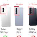for Galaxy S25 Edge 2025 Case, PC Back&TPU Bumper Soft Cover Shockproof Protective for Women Girls Slim Fit Flower Cover for Samsung Galaxy S25 Edge 2025 (B-Flower, 6.7")