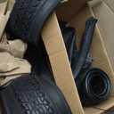 Hycline 26x2.125 Cruiser Bike Tires Set: 2-Pack 26-inch Premium Butyl Rubber High-Performance Folding Replacement Bicycle Tires for Beach Cruiser and Urban Commuting Bicycle (Black)