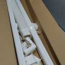 3" W 15.5Ft L Mini Split AC Line Cover Kit Decorative PVC Tubing Pipe Cover Set for Center Air Conditioner&Heat Pumps System