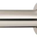 Ivilon Tension Curtain Rod - Spring Tension Rod for Windows or Shower, 36 to 54 Inch. Satin Nickel
